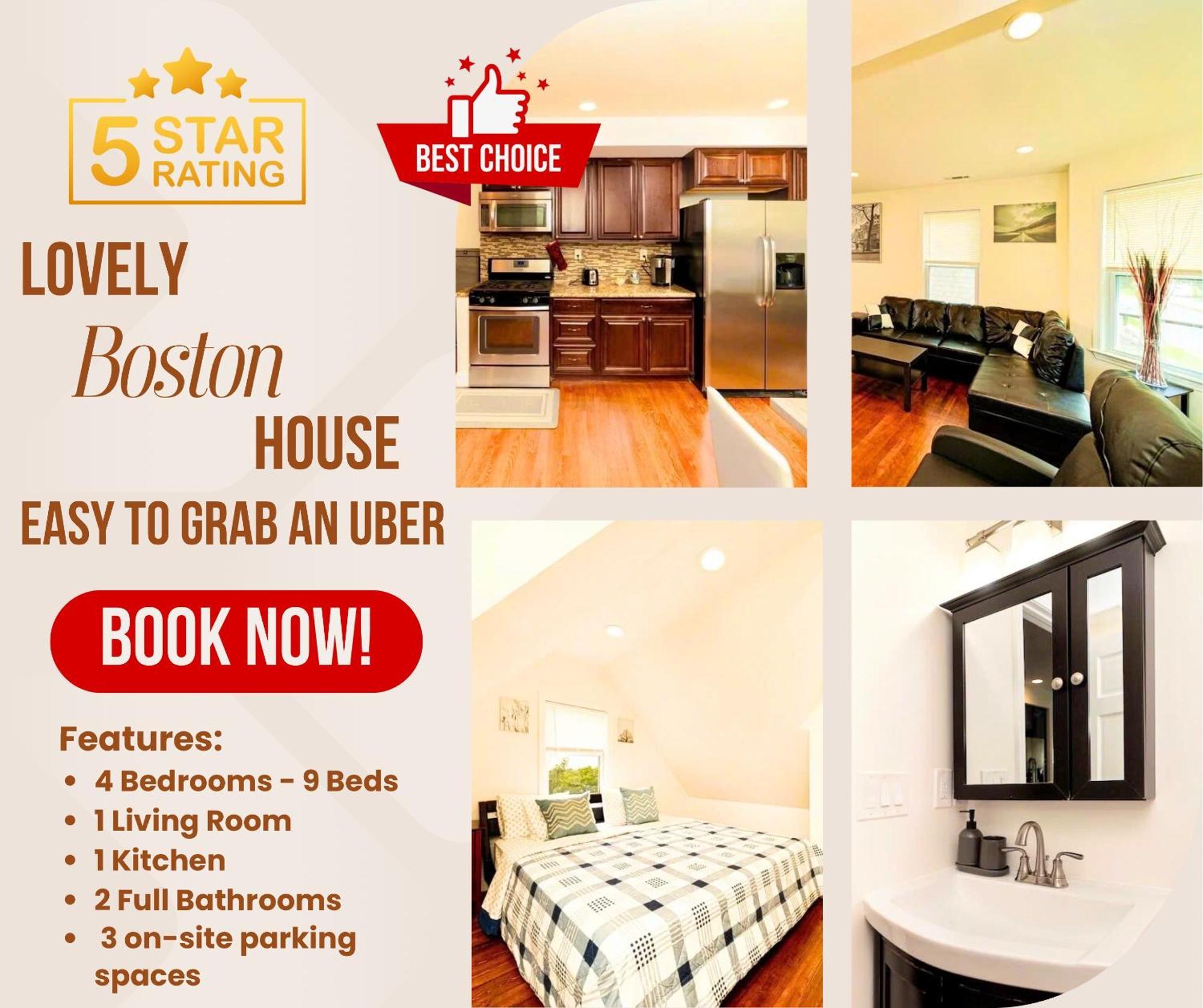 Ferienwohnung 988 - 4Br Boston - Cozy Getaway Near Boston Common Exterior foto